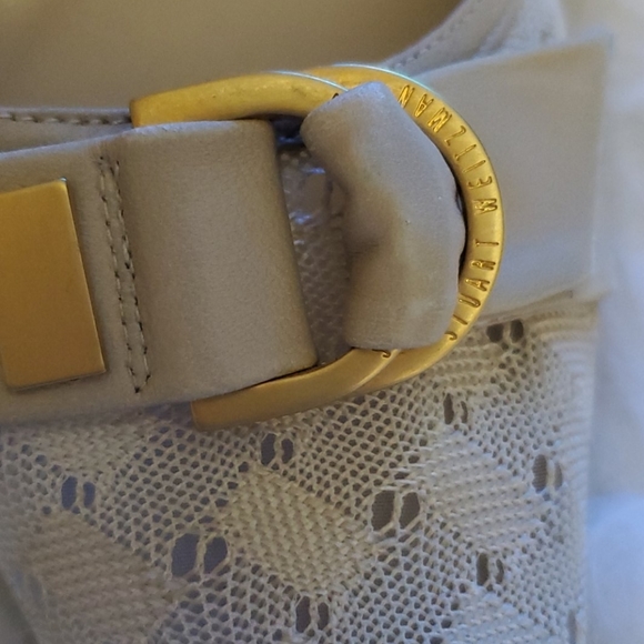 Stuart Weitzman Size 8 M Cream / Tan Slingbacks - Picture 4 of 10